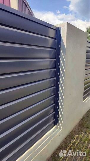 Забор жалюзи