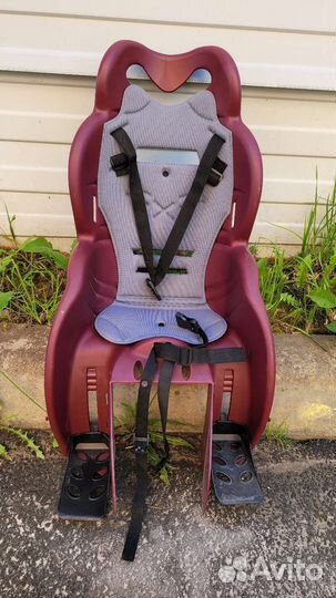 Детское велокресло на багажник, Италия