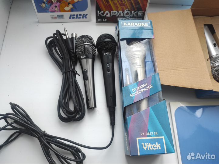 Микрофоны BBK, Vitek VT-3837 SR