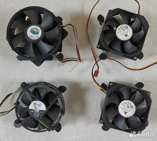 Охлаждение для процессора LGA 775, 115x, 1200, AM4