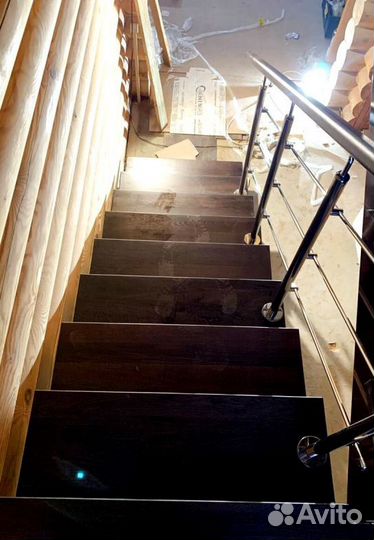 Лестница на дачу. Опытные мастера