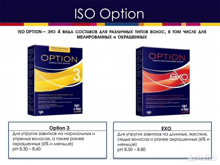 ISO Option EXO завивка