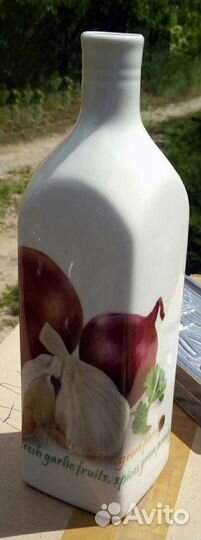 Бутылка керамическая с дозатором