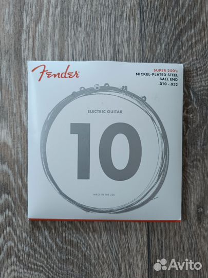 Струны для электрогитары Fender 10-52