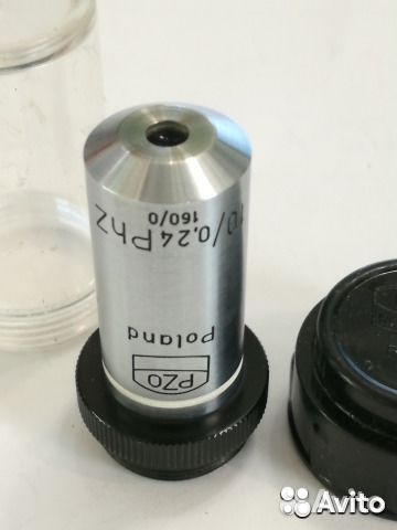 Микроскоп объектив PZO 10\0.24 PHZ