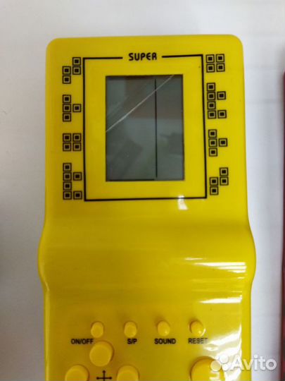 Тетрис электронный Brick Game, желтый