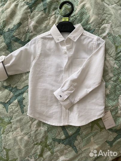 Рубашка детская для мальчиков 86 размер