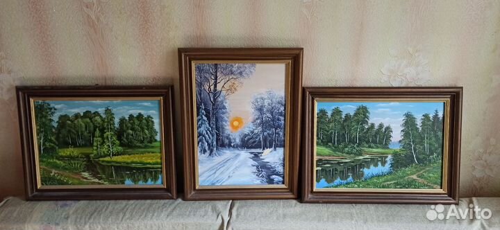 Картина маслом пейзаж