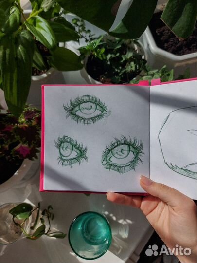 Зарисовки карандашом скетчи