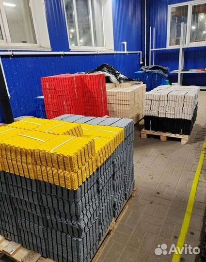 Плитка пвх для склада