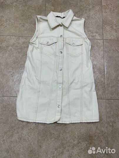 Джинсовый сарафан