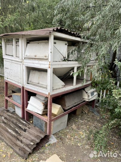 Клетки для кроликов михайлова