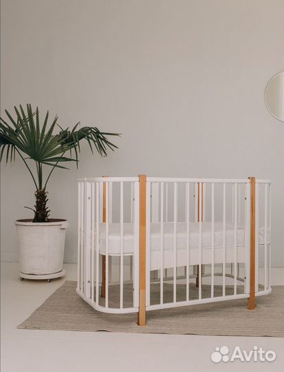 Кроватка-трансформер Merry Happy 4в1