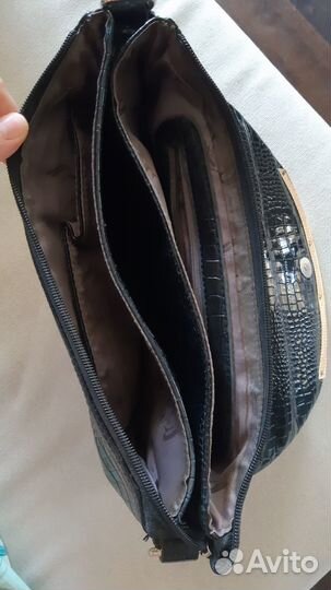 Сумка клатч натуральная кожа