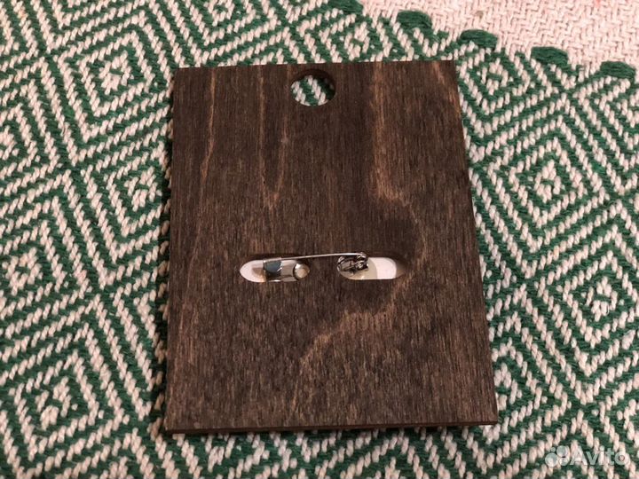 Значок ручной работы Baikal live