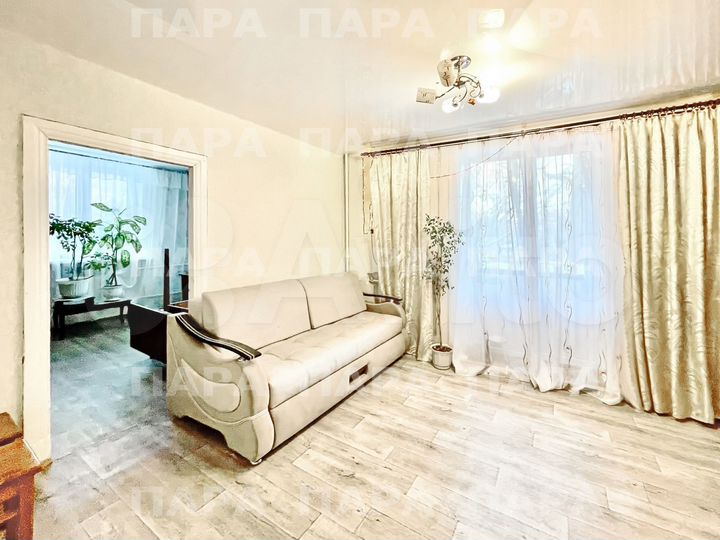 3-к. квартира, 65 м², 1/2 эт.