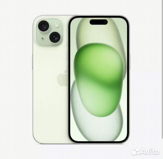 Смартфон Apple iPhone 15 256Gb 2 nano-sim Green