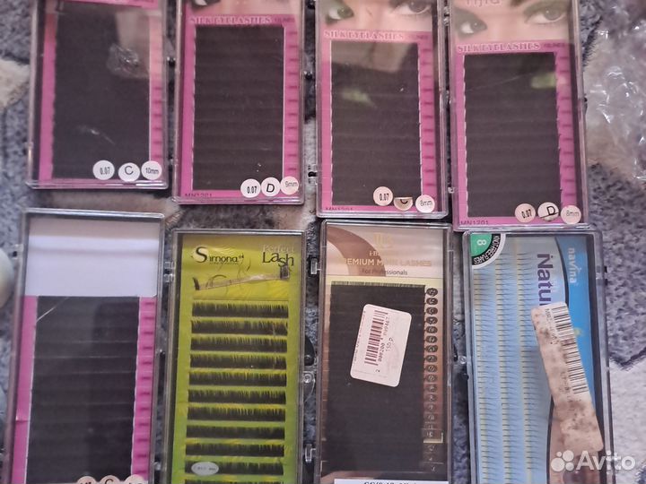 Ресницы для наращивания микс