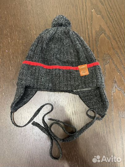 Шапка на завязках 50-52