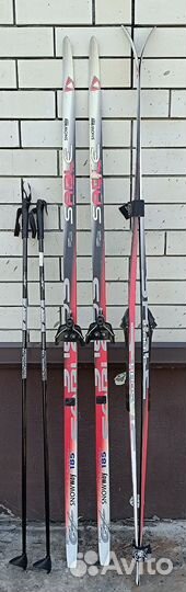 Лыжи, лыжные ботинки, коньки