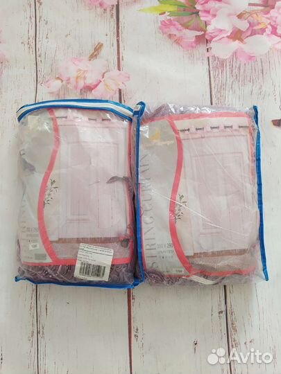 Готовые шторы из синтетических нитей