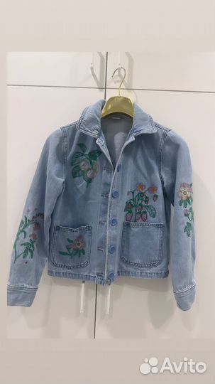 Джинсовая куртка для девочки