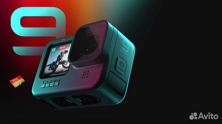 Экшн Камера GO Pro Hero 9 / Black / Новая