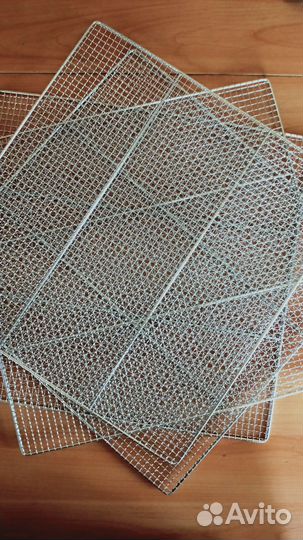 Полки сетчатые металлические пищевая сталь