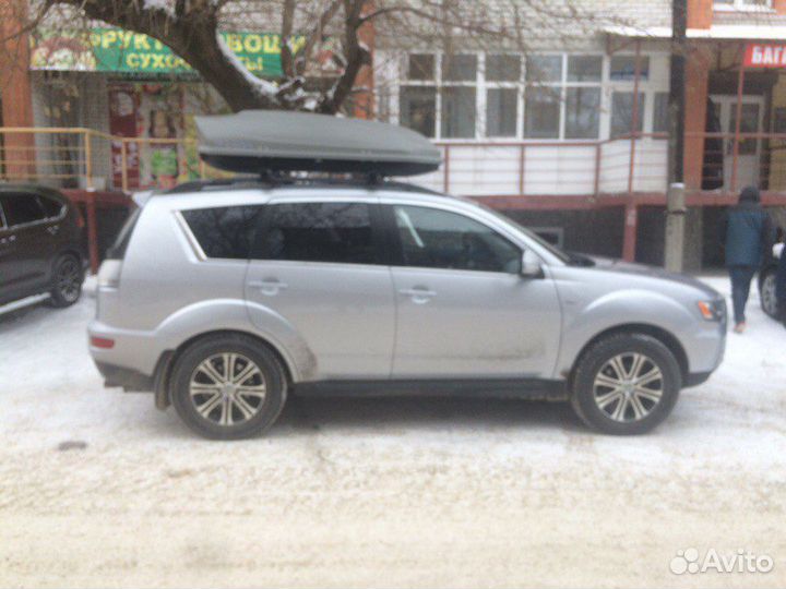 Автобокс багажник на крышу Mitsubishi Outlander XL