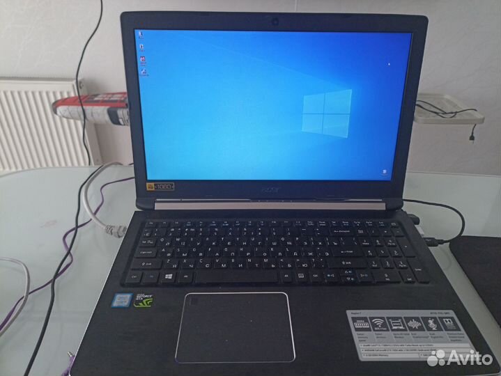 Ноутбук Asus aspire 7