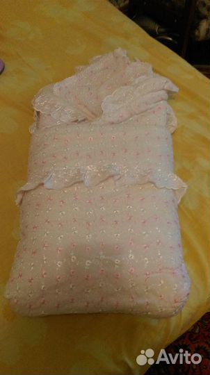 Зимний конверт на выписку