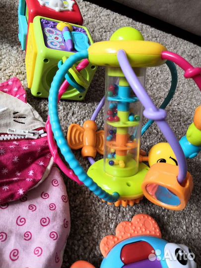 Игрушки погремушки пакетом