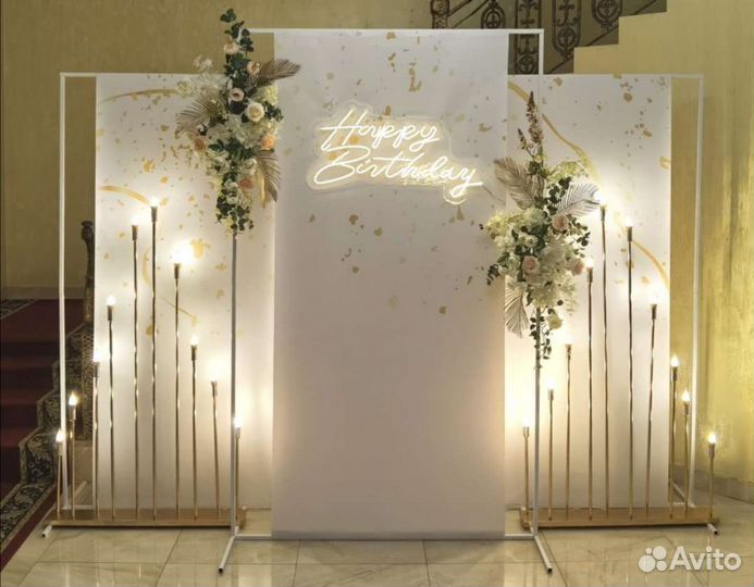 Оформление свадьбы и юбилея цветами и шарами