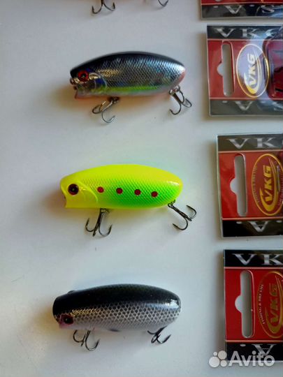 Воблер, поппер