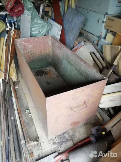 Бак для воды металлический