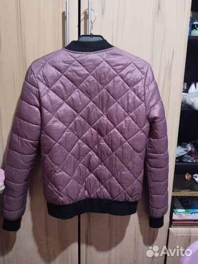 Куртка бомбер женская 42 44 весенняя