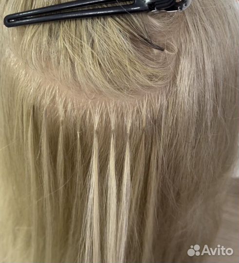 Модель на наращивание волос, обучение