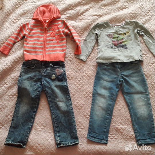 Вещи на девочку рост 86;104