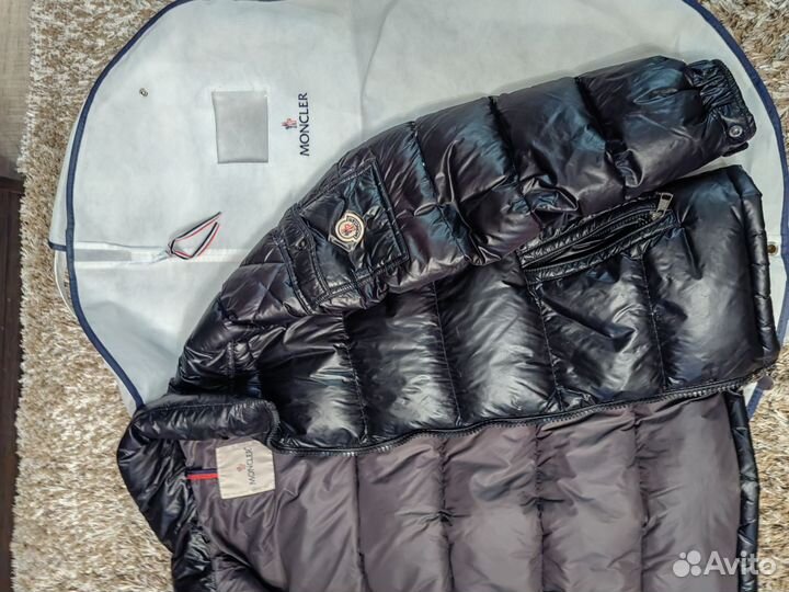 Мужской пуховик на биопуху Moncler