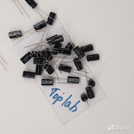 Конденсатор электролитический 100в 10мкф