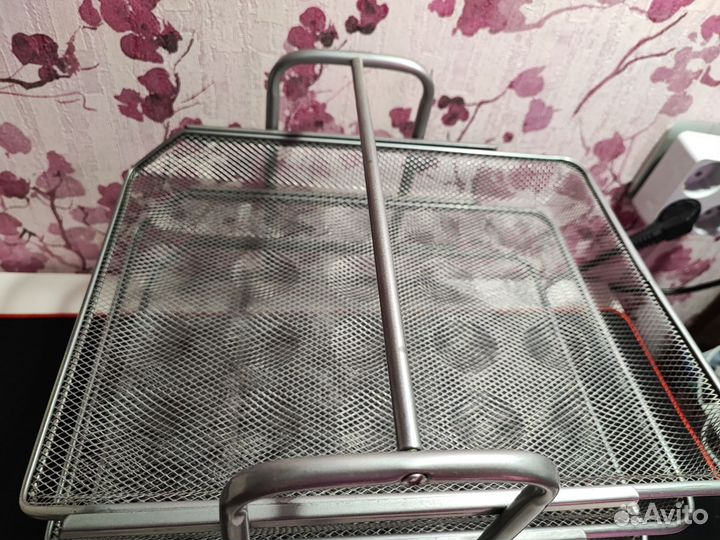 Органайзер IKEA металлический для бумаги