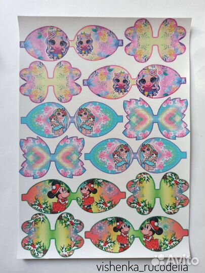 Шаблоны для бантиков