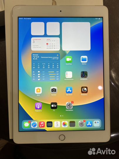 iPad 5Gen A1823 Gold 128gb Wifi + Sim