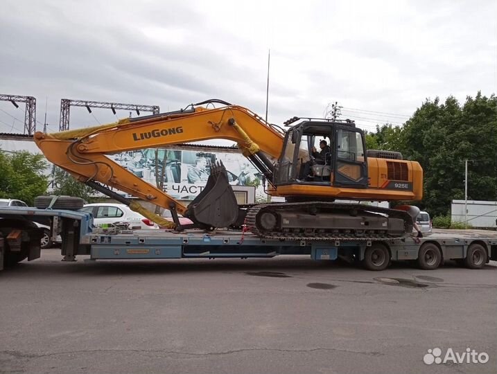 Услуги гусеничного экскаватора