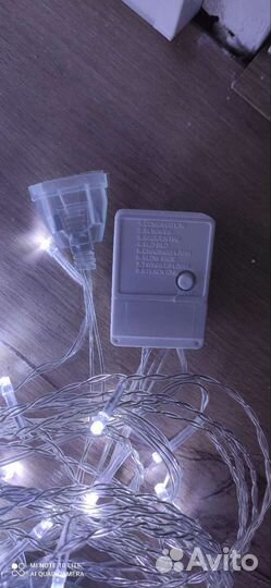 Гирлянда штора 3х3 метра