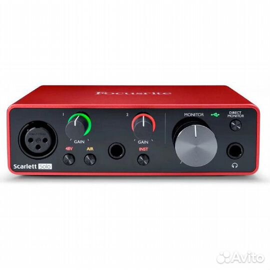 Focusrite Scarlett solo 3rd Gen