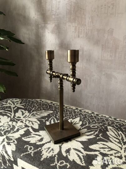 Подсвечник бронза