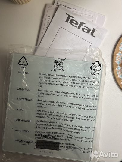 Весы кухонные tefal