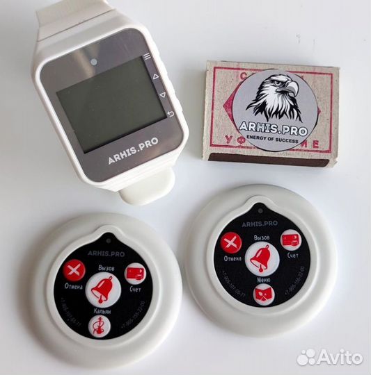 Беспроводная система/кнопка вызова персонала часы