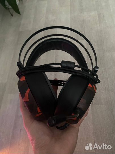 Игровые наушники с микрофоном